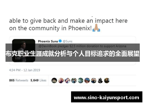 布克职业生涯成就分析与个人目标追求的全面展望 布克职业生涯成就分析与个人目标追求的全面展望